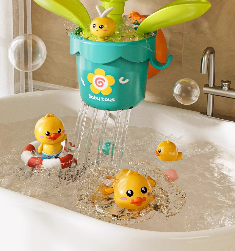Magic Blooming Bath Flowers Toy – Water Activated Sensory Play for Kids