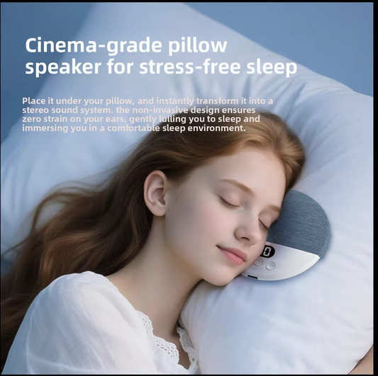 Ultra-Thin Under Pillow Bluetooth Sleep Speaker | White Noise