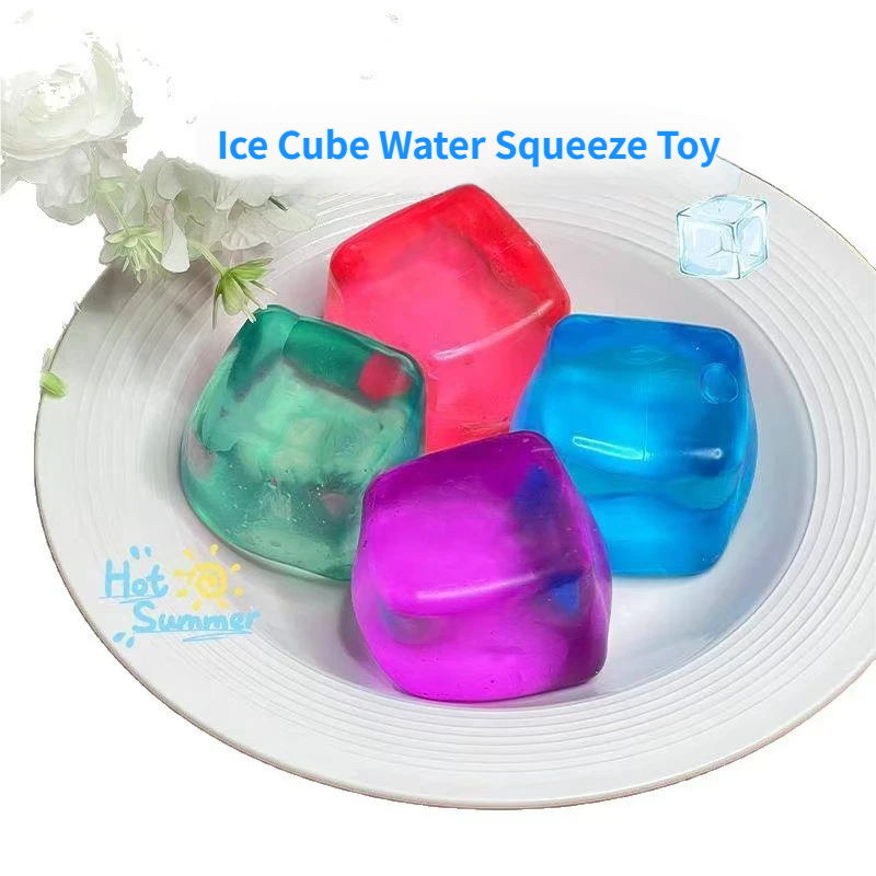 Ice Cube Water Squeeze Toy