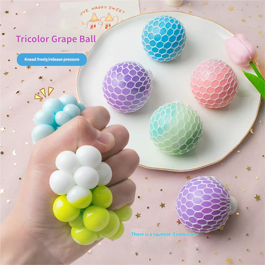 Squishy Ball Stress Relief Toy, Slow Rising, Fidget Hand Toy