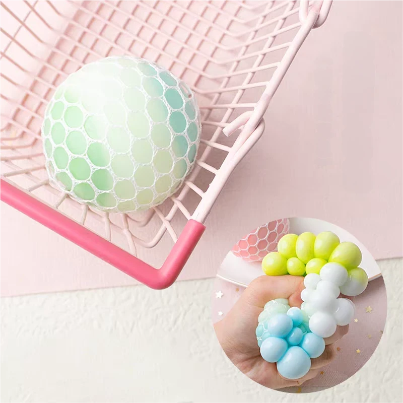 Squishy Ball Stress Relief Toy, Slow Rising, Fidget Hand Toy