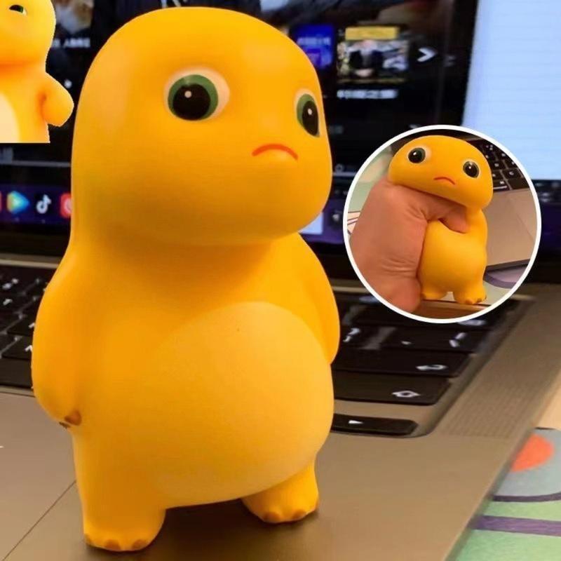 Cute Xiao Nai Long Slow Rebound Squeeze Toy, Dinosaur Figure Stress Relief Toy
