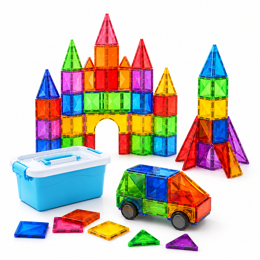 Creative Magnetic Building Tiles🧠
