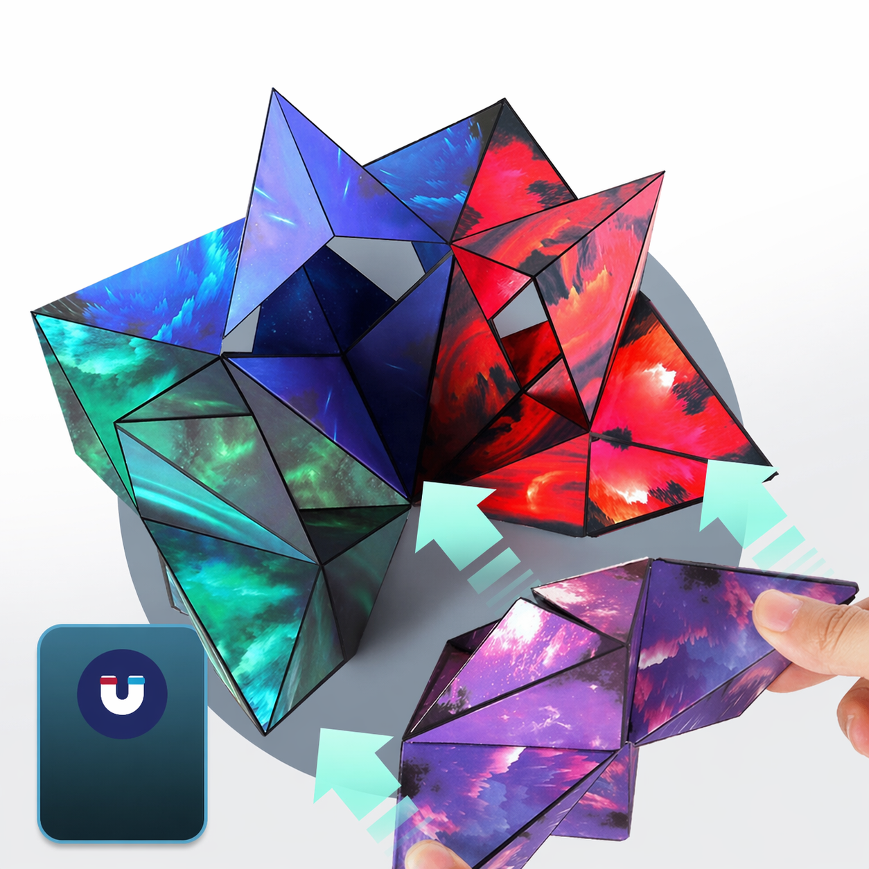 🌌3D Transforming Magic Cube