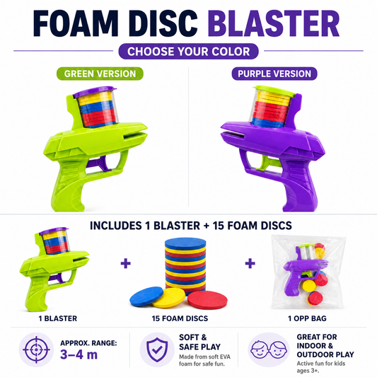 Foam Disc Blaster Toy